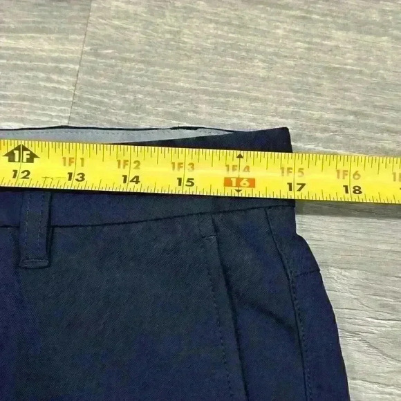 Foot Joy FJ Navy Golf Performance Pants Stretch Polyester Men's 34 x 32 Preppy - Picture 15 of 16